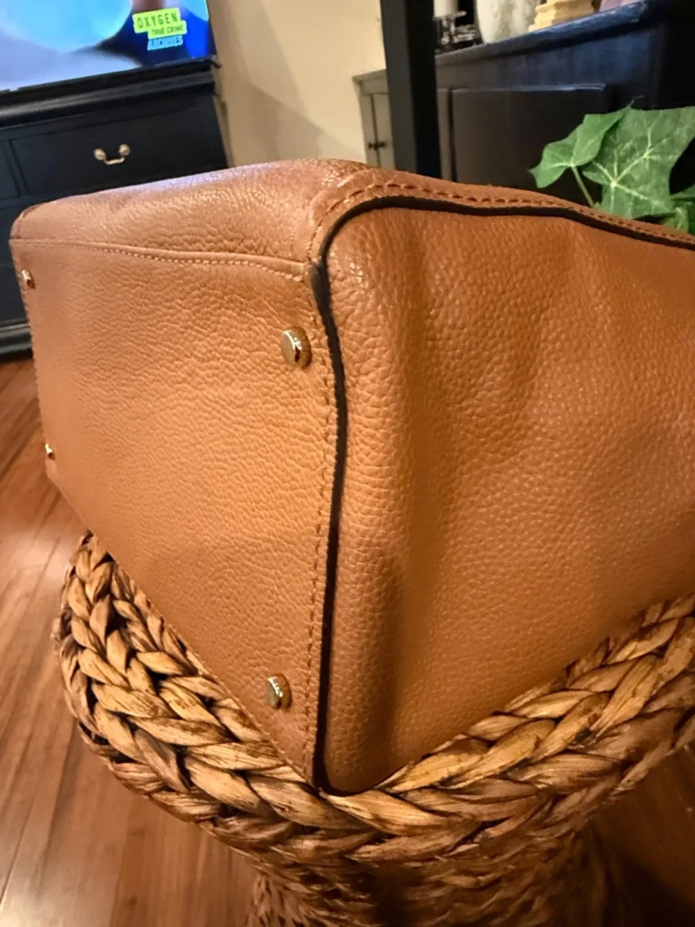 kate spade Leather Tote in Saddle Tan with Tassels - Picture 11 of 16
